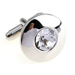 Mansetinööbid - valge kristall